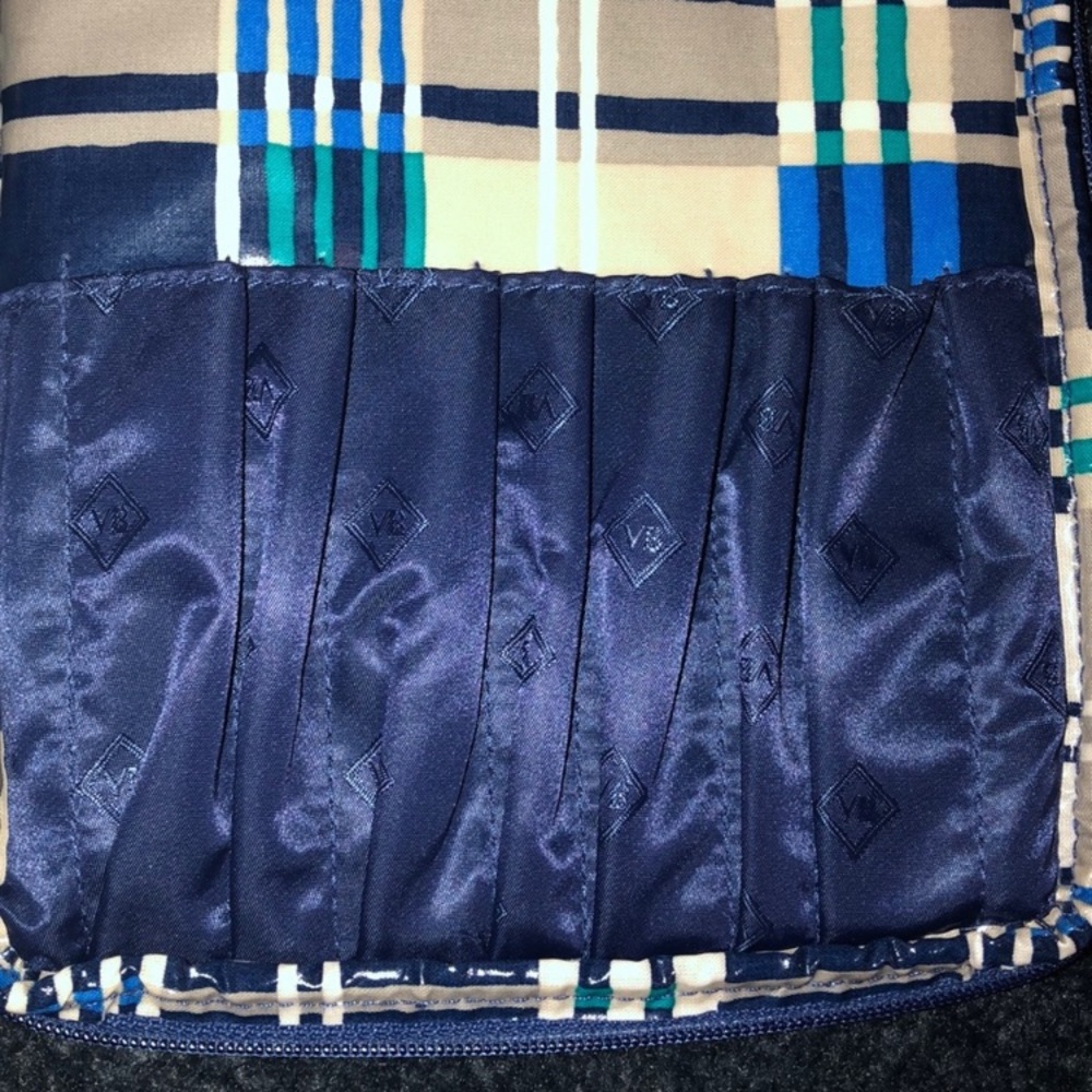 Vera Bradley Large Iconic Brush & Blush Travel Case - Picture 7 of 9
